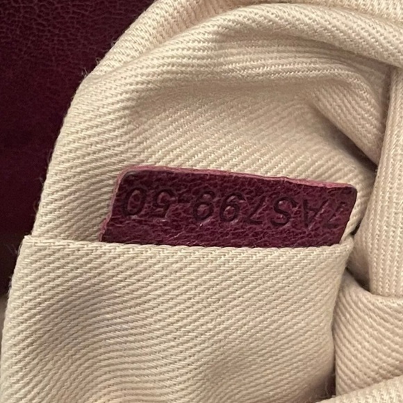 CHLOE Plum Lambskin Leather Heloise Large Satchel Bag - Picture 10 of 10